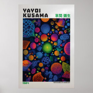 Affiche Yayoi Kusama - Inspirée de Yayoi Kusama