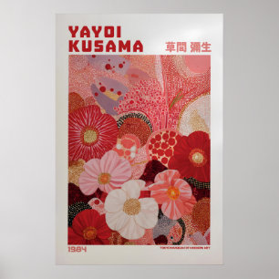 Affiche Yayoi Kusama - Inspirée de Yayoi Kusama