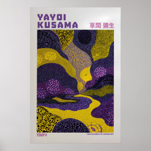 Affiche Yayoi Kusama - Inspirée de Yayoi Kusama