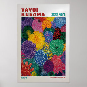 Affiche Yayoi Kusama - Inspirée de Yayoi Kusama