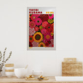 Affiche Yayoi Kusama - Inspirée de Yayoi Kusama (Cuisine)