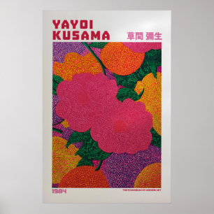 Affiche Yayoi Kusama - Inspirée de Yayoi Kusama