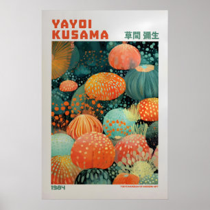 Affiche Yayoi Kusama - Inspirée de Yayoi Kusama