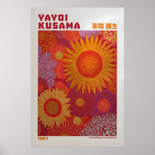 Affiche Yayoi Kusama - Inspirée de Yayoi Kusama