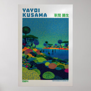 Affiche Yayoi Kusama - Paysage Yayoi Kusama