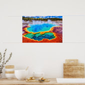 Affiche Yellowstone Thermal Hot Pot (Cuisine)