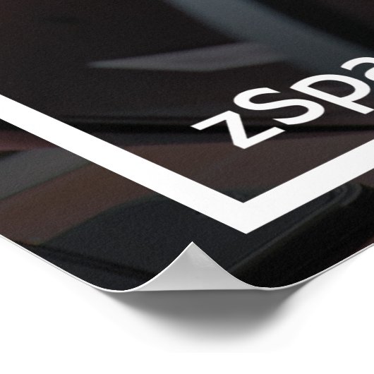 Affiche zSpace - Fabrication avancée (Coin)