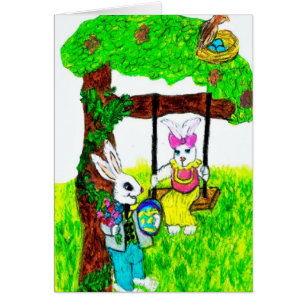 AFFICHER BUNNY LOVE card