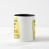 AFFICHER CAFE CHAUD - tasse (Centre)