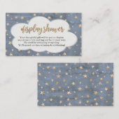 Afficher la douche Insertion - Invitation Baby sho (Devant / Derrière)