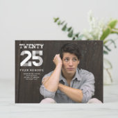 Afficher la graduation 2025 Faire-part photo (Debout devant)