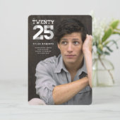 Afficher la graduation 2025 Faire-part photo (Debout devant)