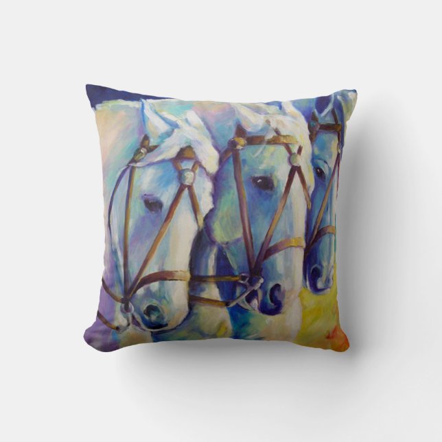 Afficher le Coussin des chevaux (Recto)