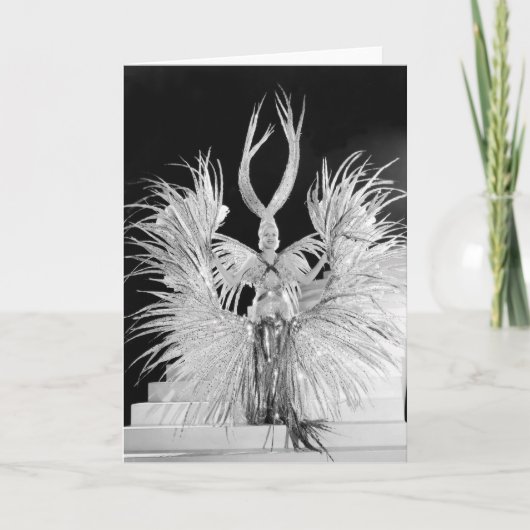 Afficher les cartes de voeux des filles - Costume  (Devant)