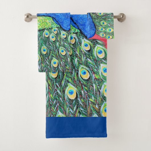 Afficher Peacock Peainting (En situation)