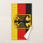 Afficher vos couleurs - Allemagne (Serviette à main)
