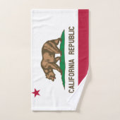 Afficher vos couleurs - Californie (Serviette à main)