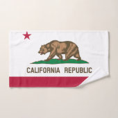 Afficher vos couleurs - Californie (Serviette à main)