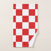 Afficher vos couleurs - Croatie (Serviette à main)