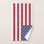 Afficher vos couleurs - États-Unis (Serviette à main)