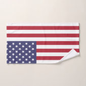 Afficher vos couleurs - États-Unis (Serviette à main)