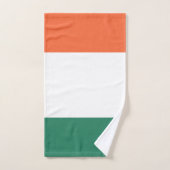 Afficher vos couleurs - Irlande (Serviette à main)