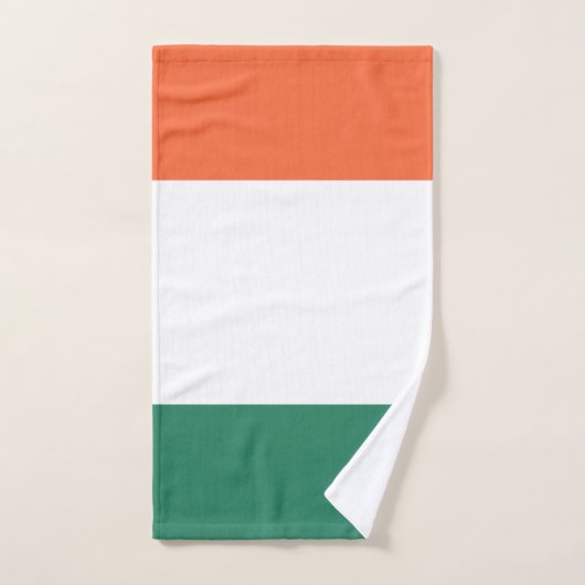 Afficher vos couleurs - Irlande (Serviette à main)