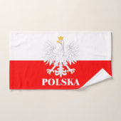 Afficher vos couleurs - Polska (Serviette à main)