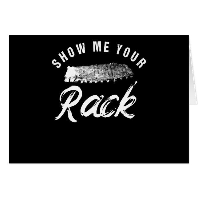 Afficher Votre Rack | Amour Fumé BBQ Ribs (Devant horizontal)