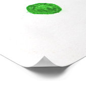 Affiches Abstraites des couleurs primaires (Coin)