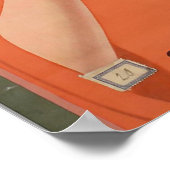 Affiches Annonces Vintage, Femme Boire Thé (Coin)