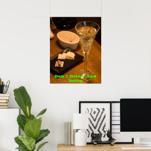 affiches anti-boisson sur Green