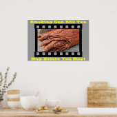 affiches anti-tabac sur Grey (Cuisine)