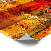 Affiches Art Décor des Carrés Abstraits modernes (Coin)