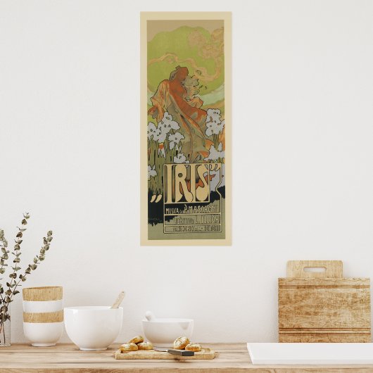 Affiches Art Nouveau - Iris (Cuisine)