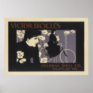 Affiches Art Nouveau - Vélos Victor