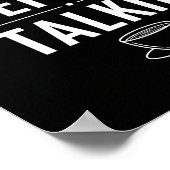 Affiches Citation Drôle Impression Noir et Blanc (Coin)