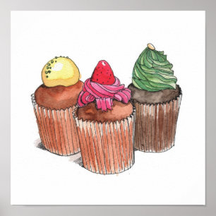 Affiches CUPCAKES