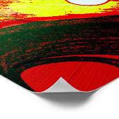 Affiches d'art Abstrait d'origine Imprimantes (Coin)