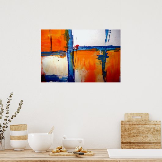 Affiches d'art Abstrait moderne (Cuisine)