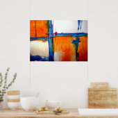 Affiches d'art abstrait moderne (Cuisine)