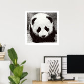 Affiches d'art de bébé panda (Bureau à domicile)