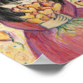 Affiches d'art de coeurs d'amour rassemblés (Coin)