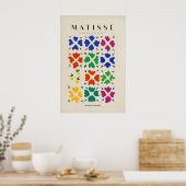 Affiches d'art de Matisse - Affiche de grille flor (Cuisine)