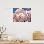 affiches d'art floral de printemps Fleurs de ceris (Cuisine)