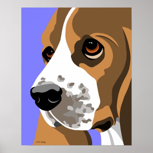 Affiches de Basset Hound (Devant)