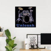 Affiches de batteur (Bureau à domicile)