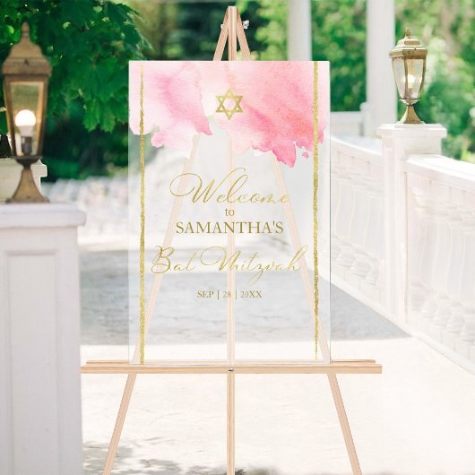 Affiches de bienvenue acryliques décongelées Bat m