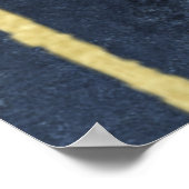 Affiches de bienvenue Bar Mitzvah | Aquarelle Abst (Coin)