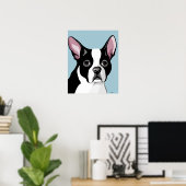 Affiches de Boston Terrier (Bureau à domicile)